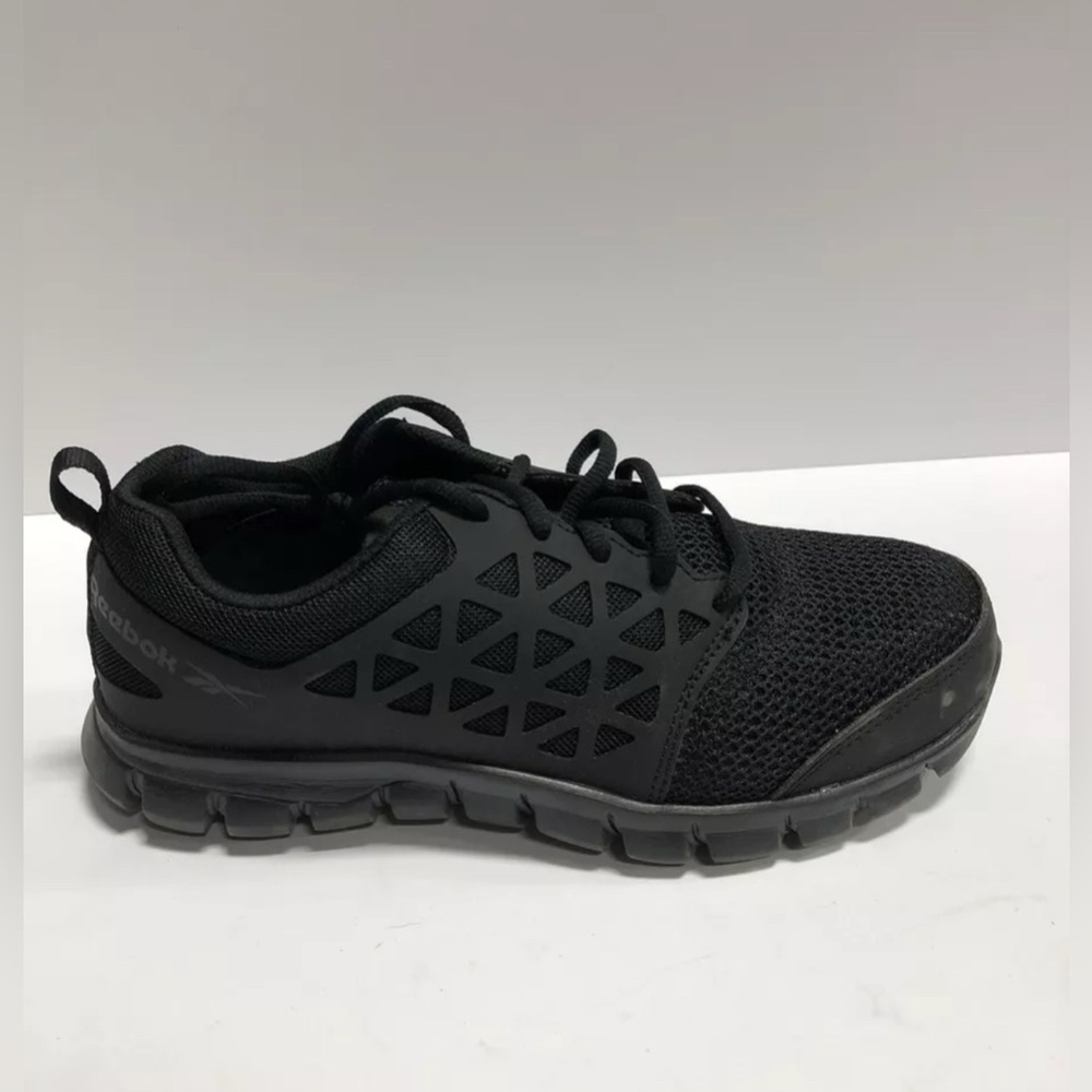 Reebok Womens Sublite Cushion Work Sneaker Black Size 8.5 M